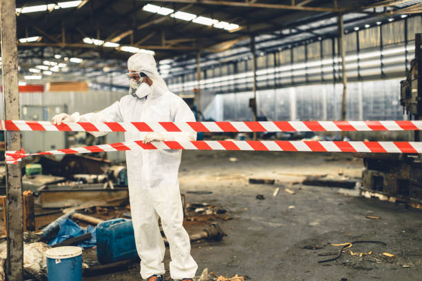 Professional Hoarding Cleanup technician working in Madison, NJ